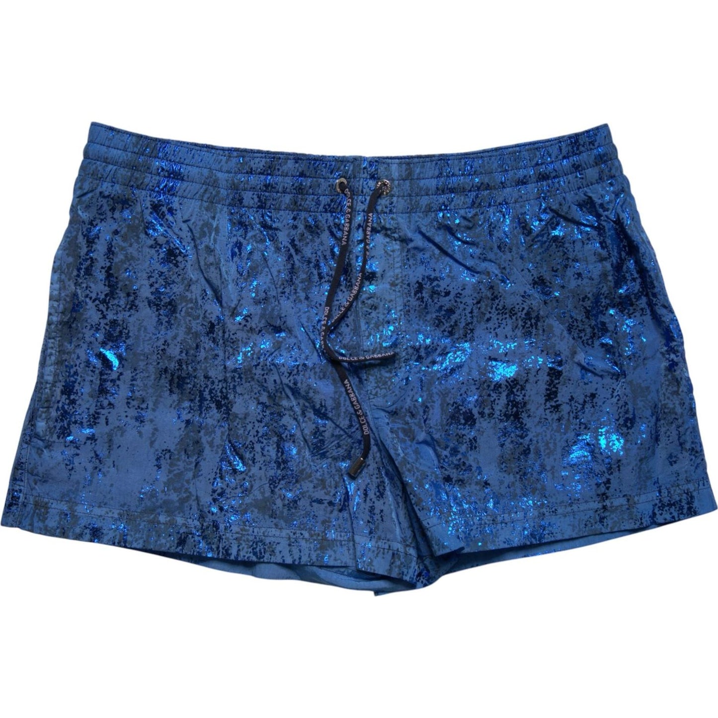 Dolce & Gabbana Blue Nylon Beachwear Swim Shorts 2Pc Swimwear