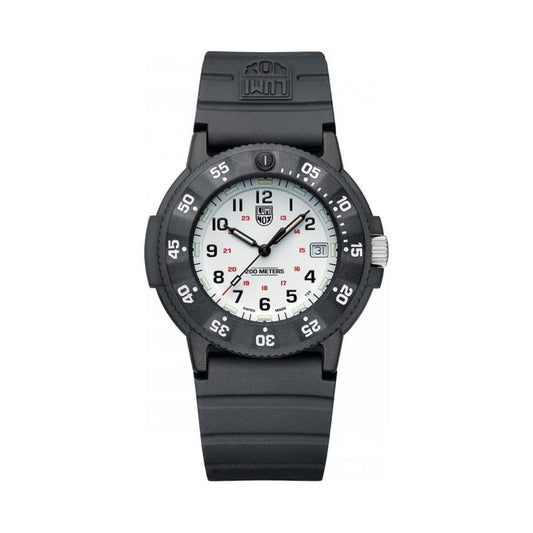 Luminox Black Rubber Watch