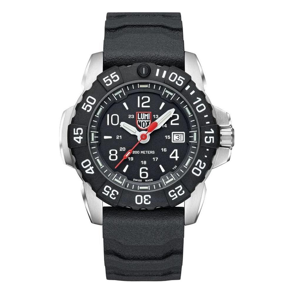 Luminox Black Rubber Sport Watch