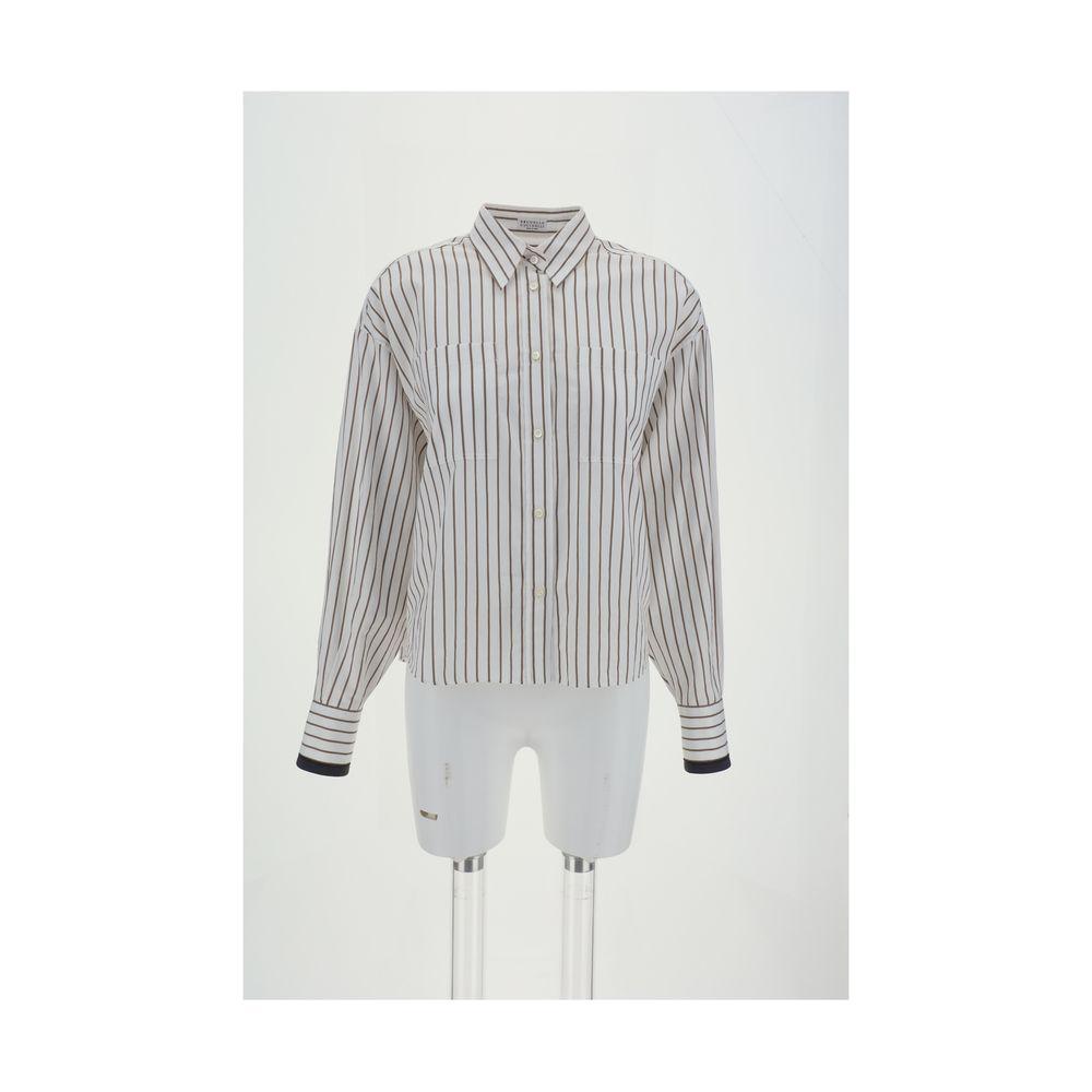 Brunello Cucinelli Striped Shirt BR-MA783RD606C015-L