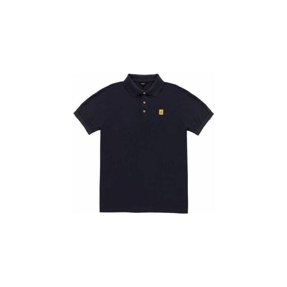 Refrigiwear Blue Cotton Polo Shirt RE-14997-M