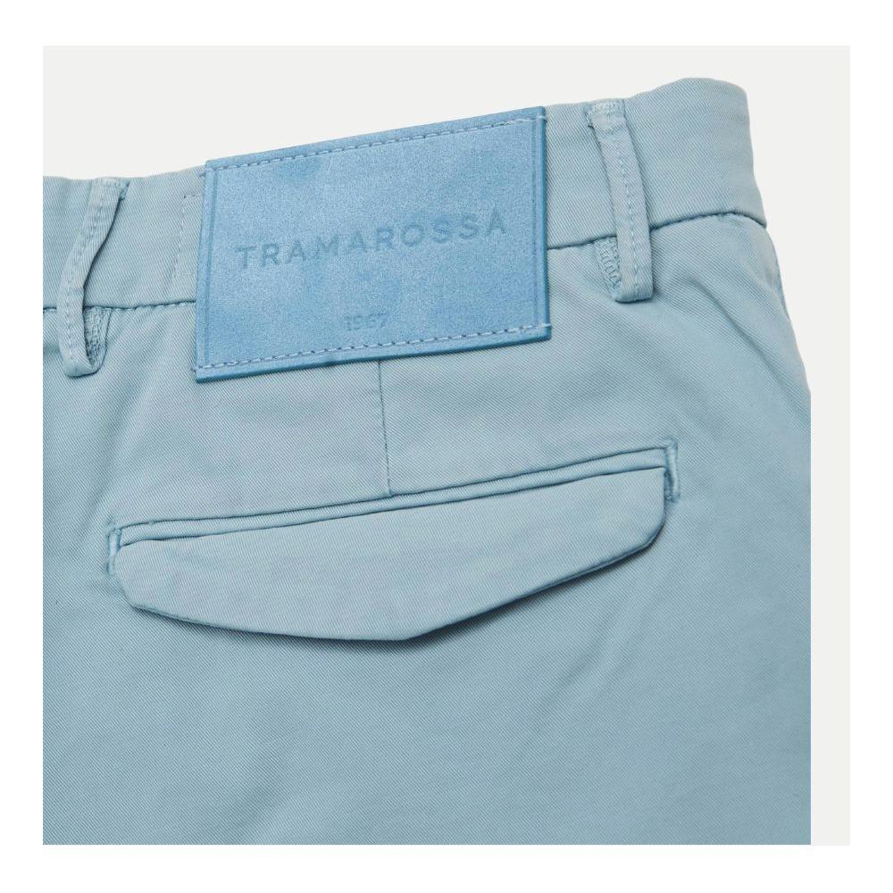 Tramarossa Light Blue Linen Men Short TR-15013-W31