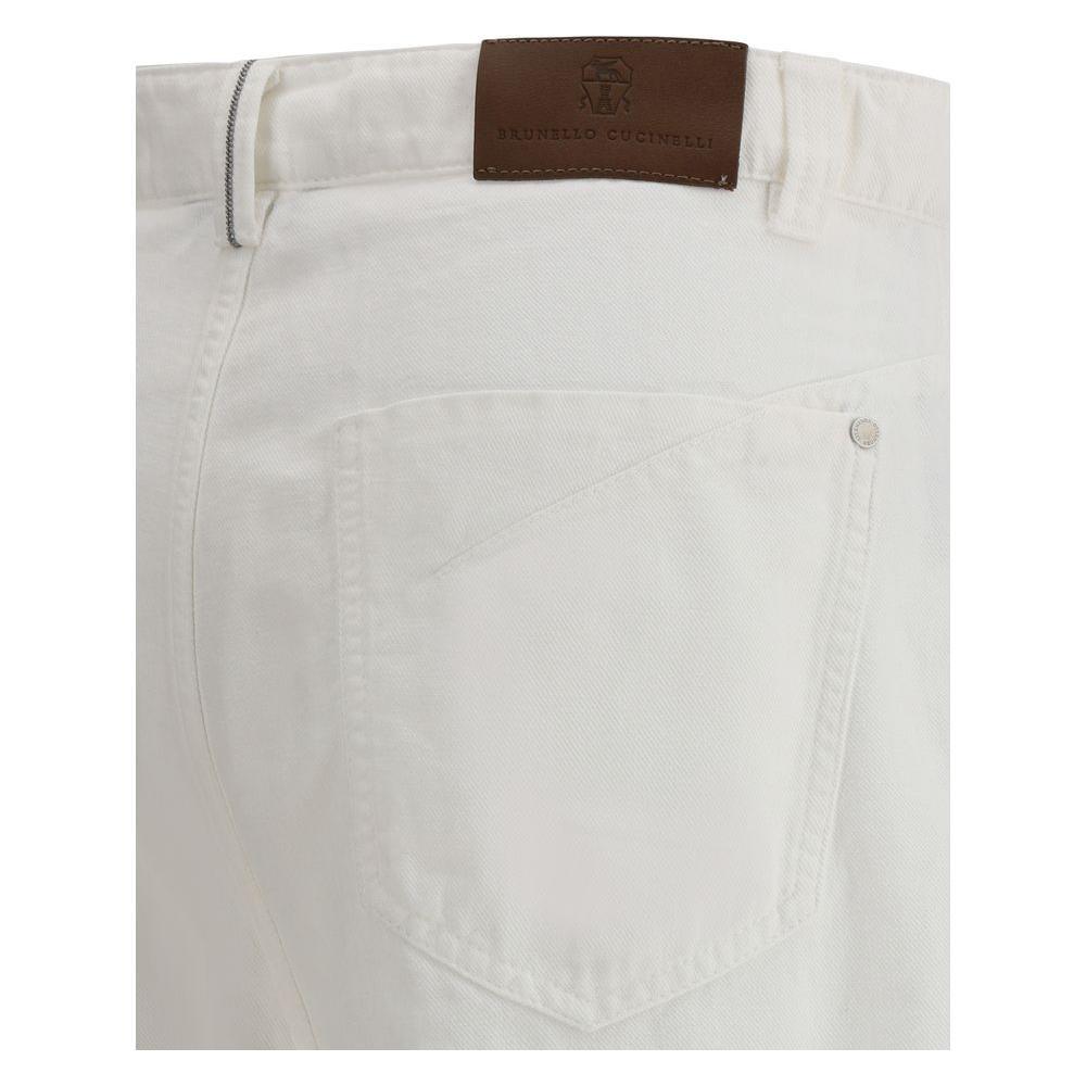 Brunello Cucinelli Wide-leg Jeans BR-ML996P5992C600-50