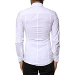 Dolce & Gabbana White SICILIA Cotton Formal Men Dress Shirt TSH6286-37