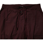Dolce & Gabbana Maroon Cotton Cargo Jogger Sweatpants Pants PAN75208-52