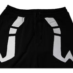 Dolce & Gabbana Black Logo Cotton Jogger Sweatpants Pants PAN76121-54