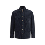 Brunello Cucinelli Suede leather shirt Jacket BR-MPCLN2035C6536-M