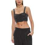 Tommy Hilfiger Jeans Black Recycled Cotton Top TO-13193800763-IT44|L