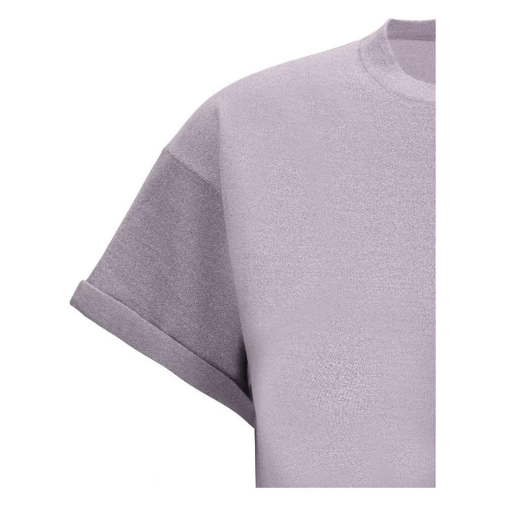 Brunello Cucinelli cashmere glitter T-shirt BR-M41810000C9101-XXL