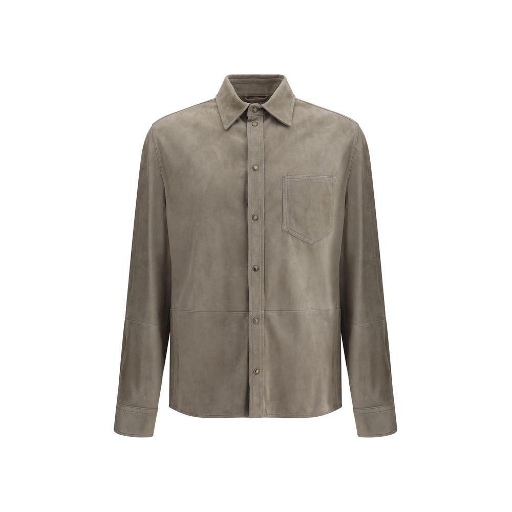 Brunello Cucinelli Suede Shirt BR-MPCLN2039C8087-S