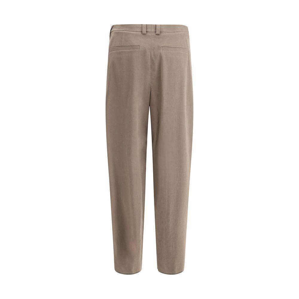 Ferragamo Cotton Wide-leg Pants FE-782861004-IT48 | M