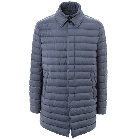 Herno Blue Polyester Jackets & Coat