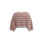 Brunello Cucinelli Sweater in perforated knit BR-MCO558900CSQ13-XL