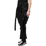 Dolce & Gabbana Black Cotton High Waist Cargo Pants PAN75972-40