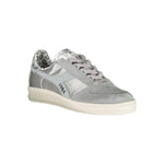 Diadora Gray Leather Women Sneaker DI-768-EU35.5/US5.5