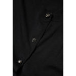Dolce & Gabbana Black Button Down Short Sleeve Blouse Top