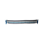 Dolce & Gabbana Multicolor Stripes Silk Fringes Neck Foulard Scarf MS7148