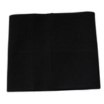 Dolce & Gabbana Black Cashmere Knitted Square Handkerchief Scarf MS7347
