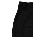 Dolce & Gabbana Black Cashmere Knitted Neck Warmer Foulard Scarf MS7361