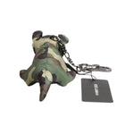 Dolce & Gabbana Multicolor Camouflage Animal Silhouette Keychain Keyring SMY10697