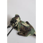 Dolce & Gabbana Multicolor Camouflage Animal Silhouette Keychain Keyring SMY10697