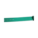 Dolce & Gabbana Green Exotic Leather Gold Tone Metal Buckle Armband SMY10694#