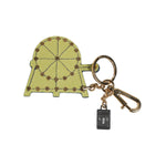 Dolce & Gabbana Multicolor Gold Tone Carretto Keychain Keyring SMY10690#