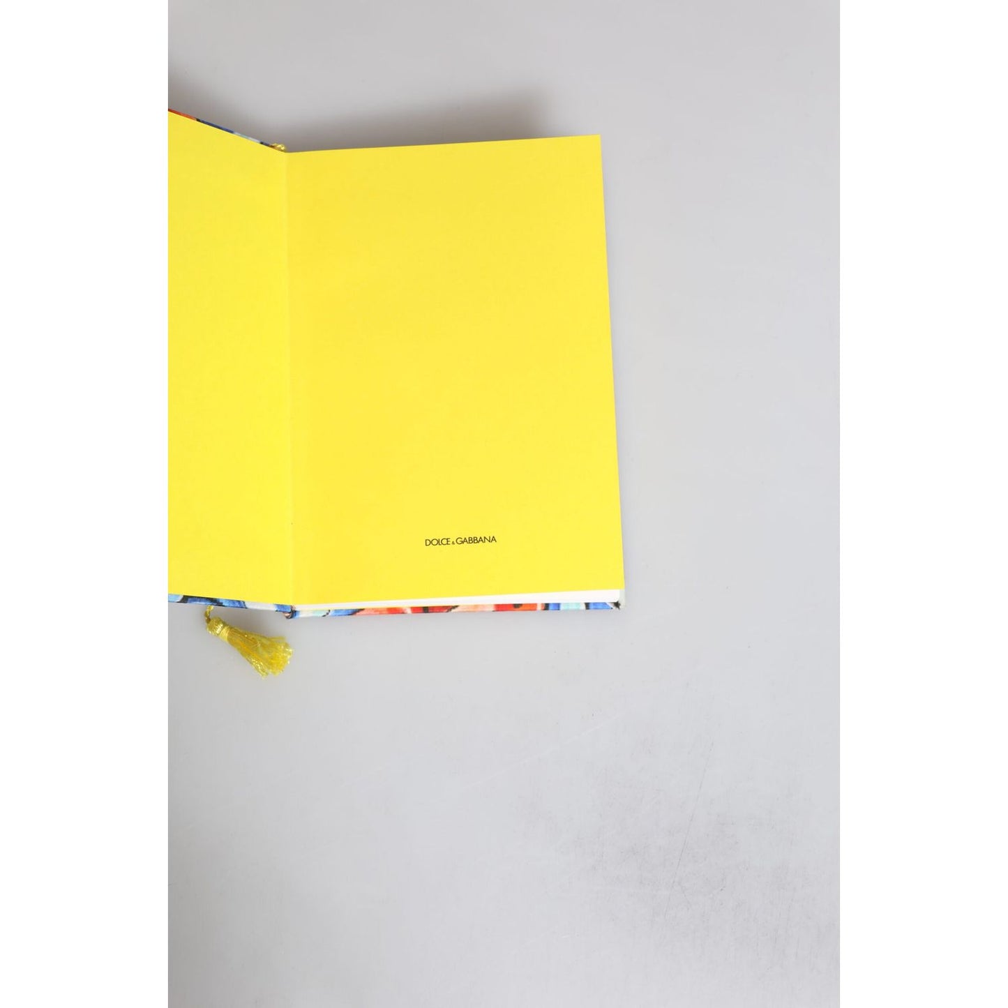 Dolce & Gabbana Multicolor Polyester Floral Siciliano Print Notebook SMY10587