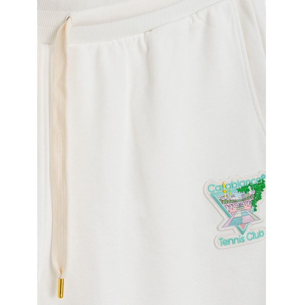 Casablanca White Cotton Jeans & Pant Casablanca Antique White