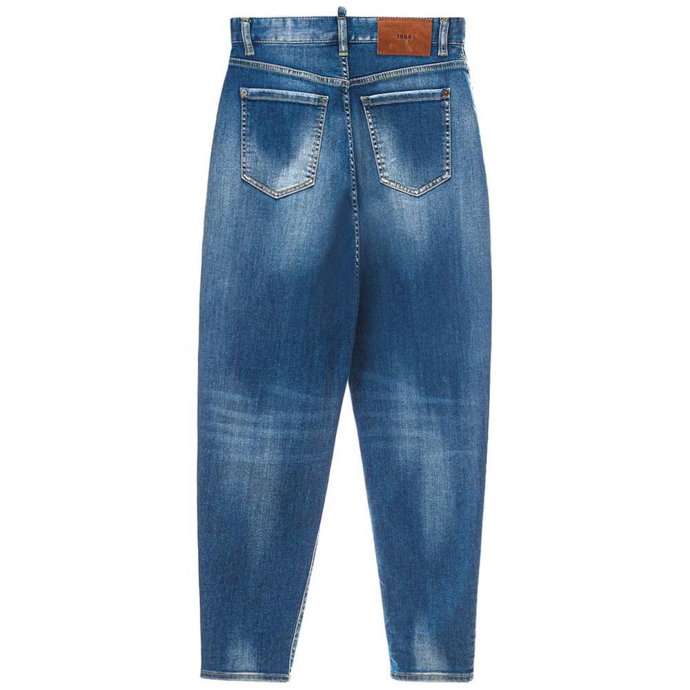 بنطلون جينز وبنطلون قطني أزرق من Dsquared²