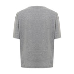 Dsquared² Chic Gray Cotton Tee for the Modern Woman DS-4625662-S