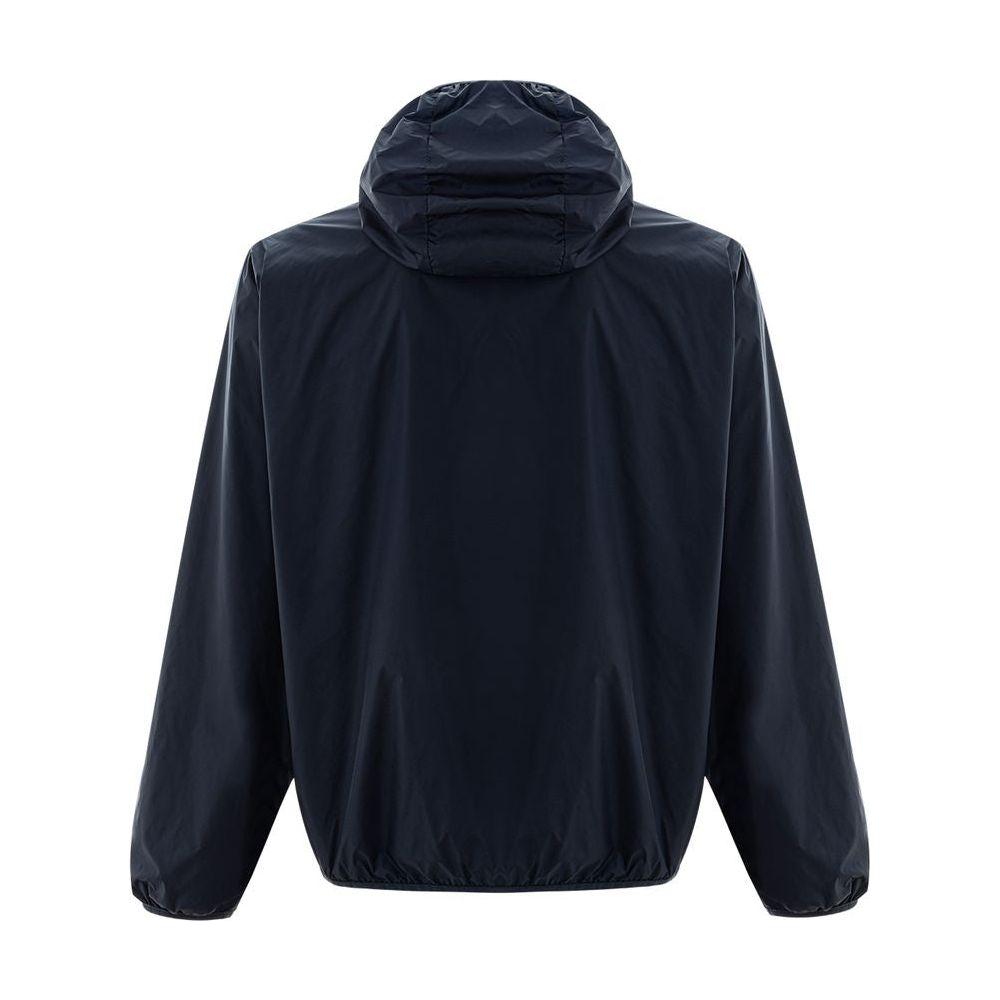 Invicta Blue Polyamide Jacket Invicta Black