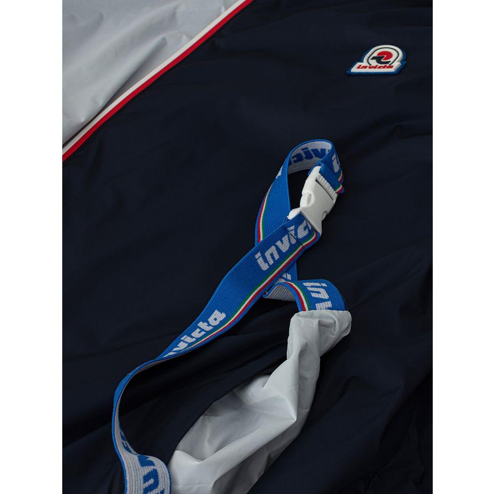 Invicta Blue Polyamide Jacket Invicta Black