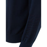 Armani Exchange Blue Cotton Sweater AR-3915673-M