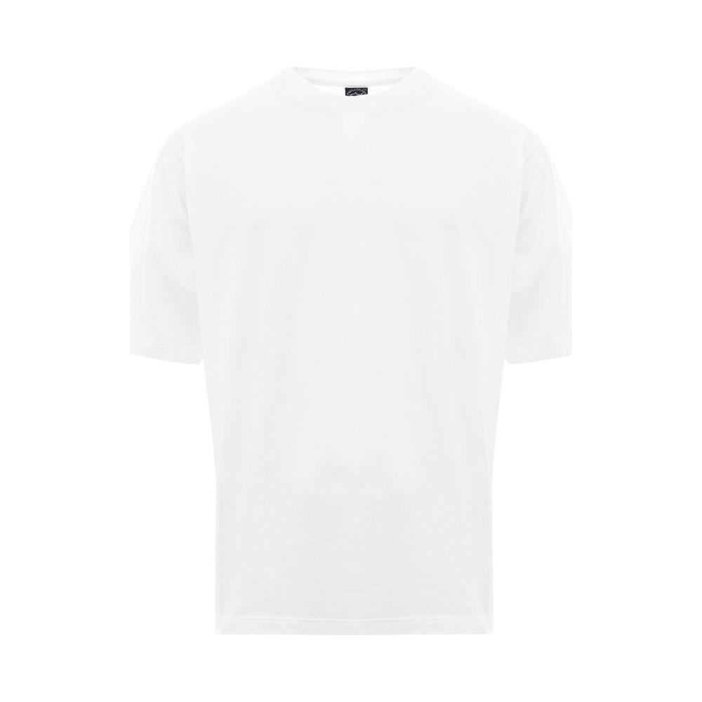 Paul & Shark White Cotton T-Shirt Paul & Shark White Smoke