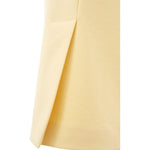 Lardini Elegant Yellow Viscose Skirt for Women LA-1115669-IT40|S