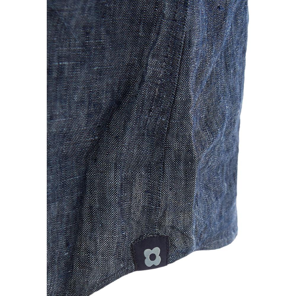 Lardini Elegant Flax Blue Shirt for Men Lardini Dark Slate Gray