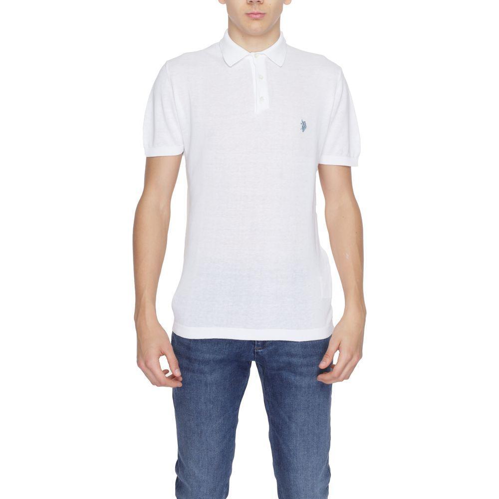 U.S. POLO ASSN. White Cotton Sweater