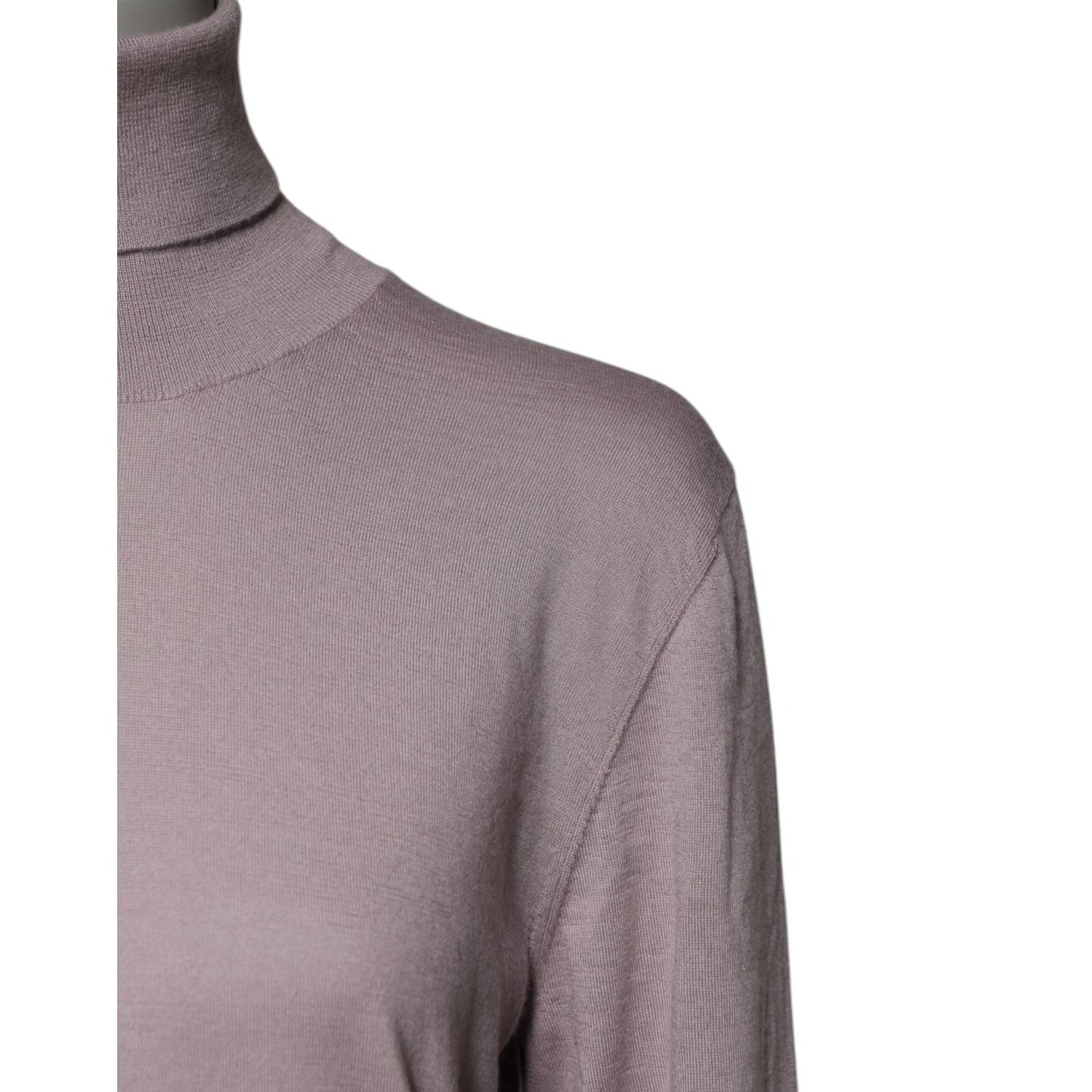 Dolce & Gabbana Brown Cashmere Turtleneck Pullover Sweater TSH878527-48