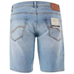 Yes Zee Light Blue Cotton Men Bermuda Short YE-15238-W31