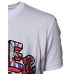 Dolce & Gabbana White Cotton Logo Print Round Neck T-shirt TSH87013-36