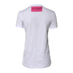 Dolce & Gabbana White Cotton Logo Print Round Neck T-shirt TSH87013-36