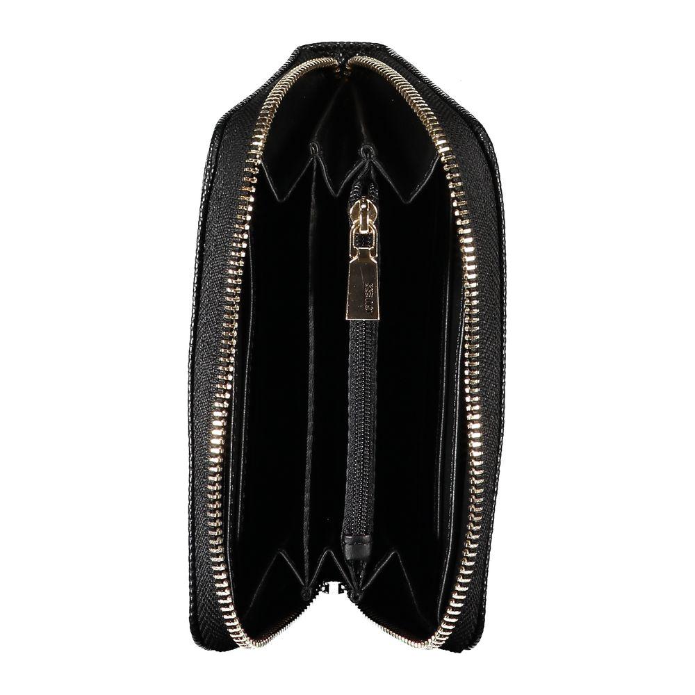 Guess Jeans Chic Black Multi-Compartment Wallet Guess Jeans Black