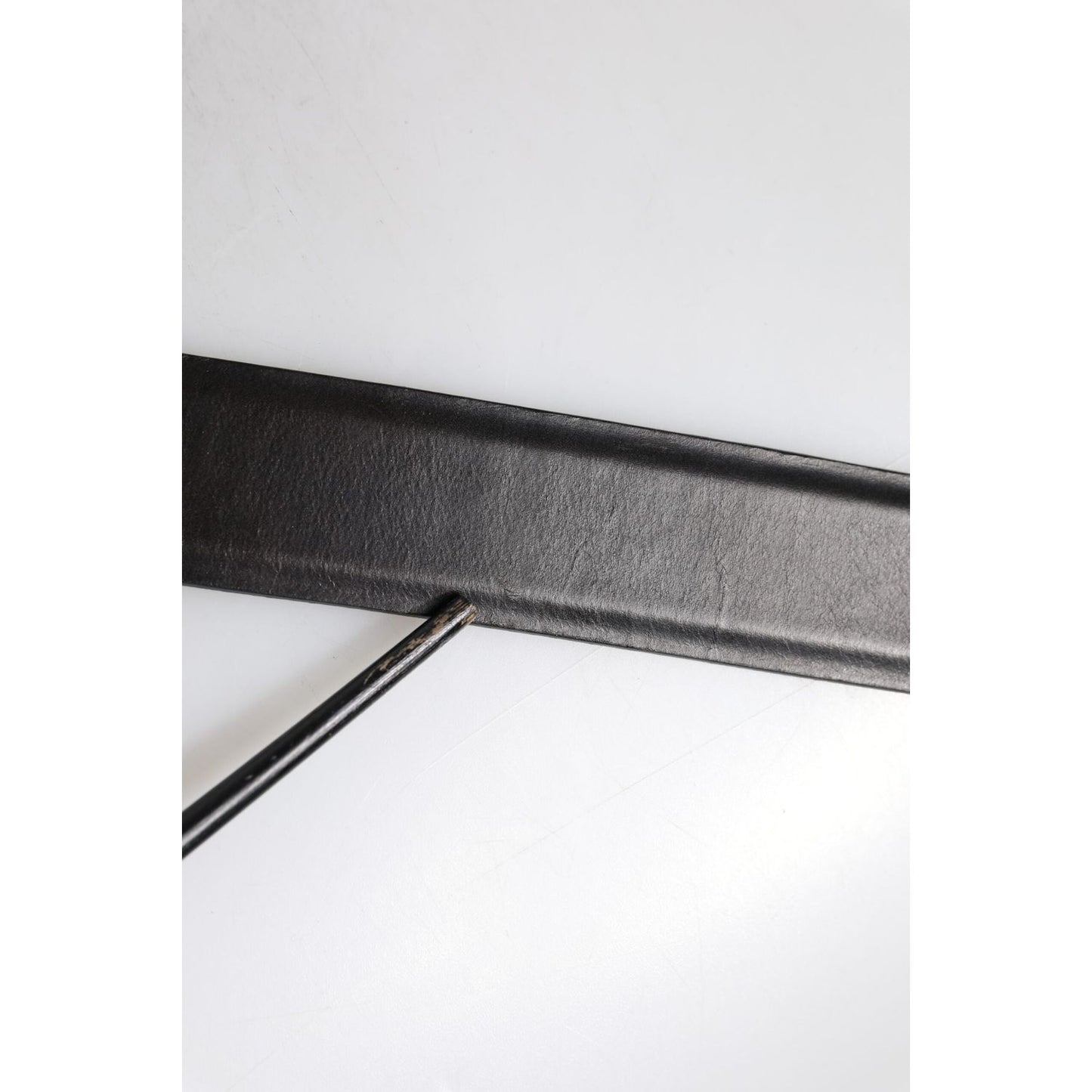 Dolce & Gabbana Black Leather Metal Buckle Classic Belt BEL9291-90