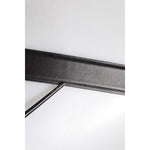 Dolce & Gabbana Black Leather Metal Buckle Classic Belt BEL9291-90