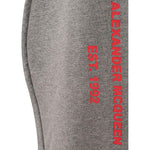 Alexander McQueen Chic Gray Cotton Blend Trousers AL-806662-IT42|M