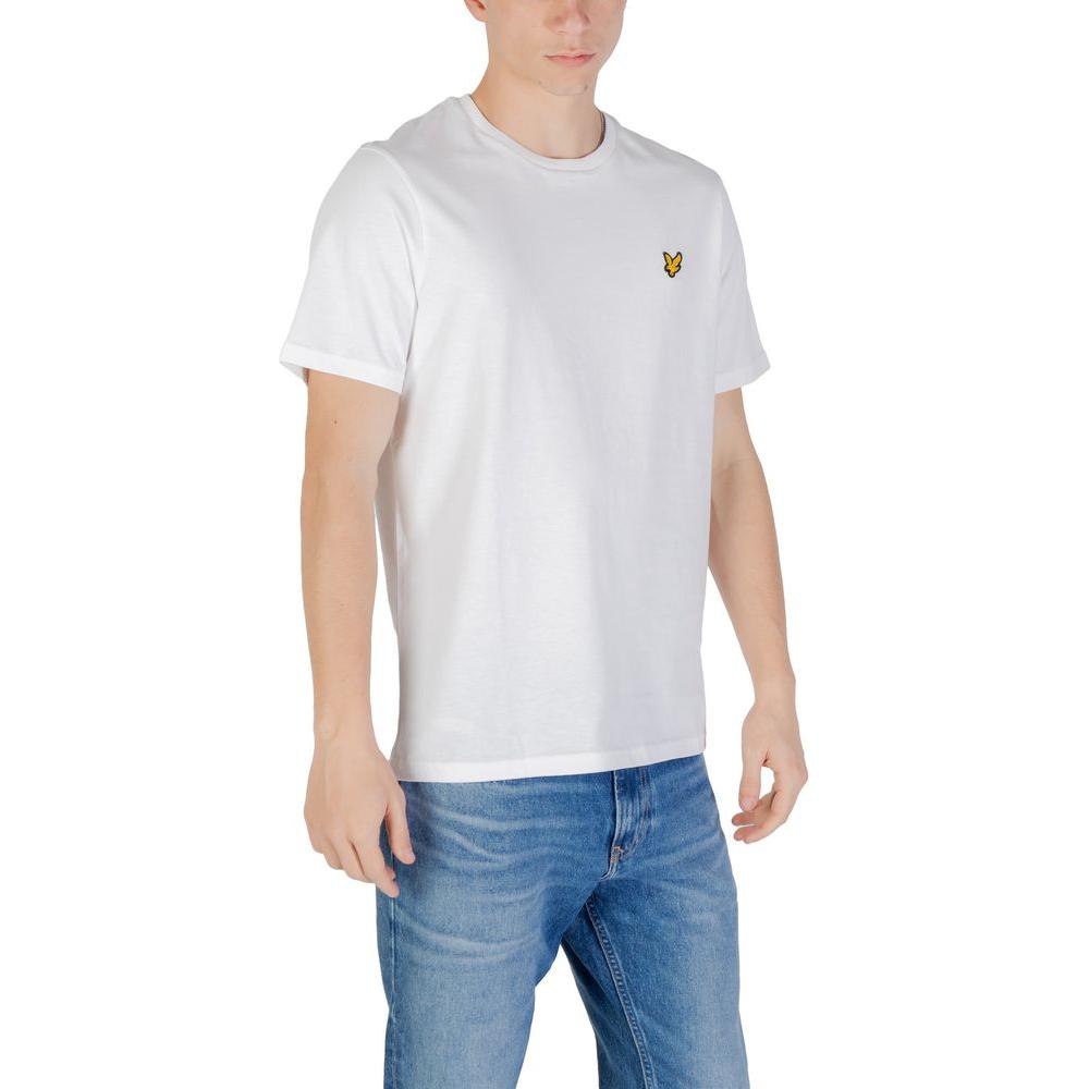 Lyle & Scott White Cotton T-Shirt
