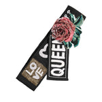Dolce & Gabbana Black Stretch Multicolor Embellished Waist Belt WMB398-40