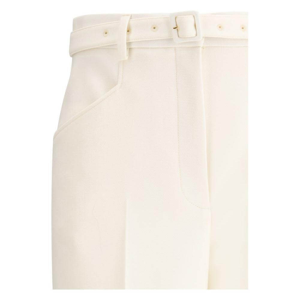Gabriela Hearst Norman wide-leg Pants GA-2252168W166IVR-IT38 | S