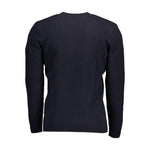 U.S. POLO ASSN. Blue Wool Men Sweater US-16905-XXL